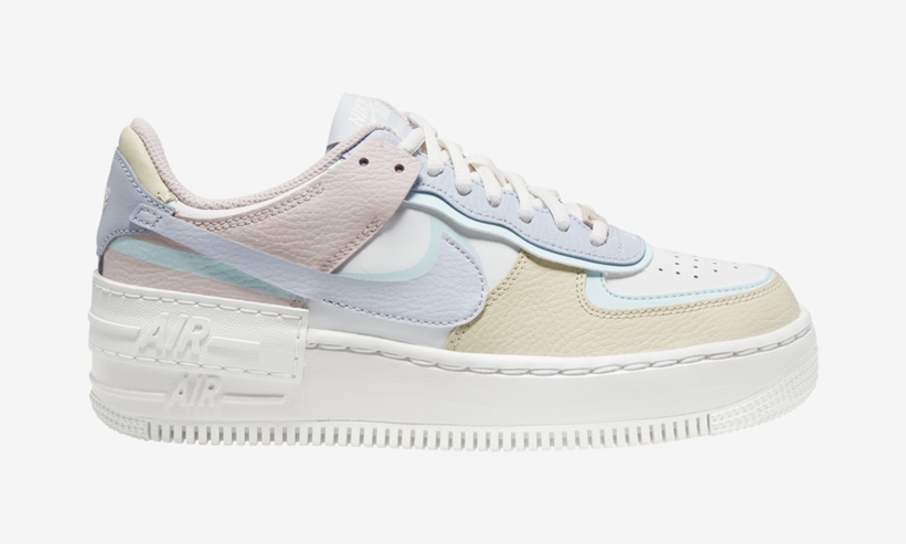 ナイキ ウィメンズ エア フォース 1 ロー シャドウ “サミットホワイト/ゴースト” (NIKE WMNS AIR FORCE 1 LOW SHADOW “Summit White/Ghost”) [CI0919-106]