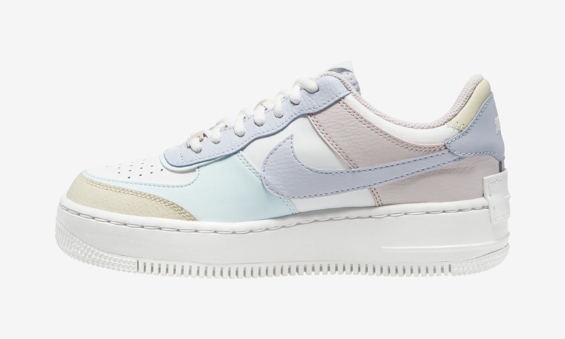 ナイキ ウィメンズ エア フォース 1 ロー シャドウ “サミットホワイト/ゴースト” (NIKE WMNS AIR FORCE 1 LOW SHADOW “Summit White/Ghost”) [CI0919-106]