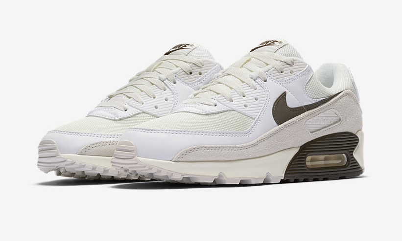 ナイキ エア マックス 90 “ホワイト/バロックブラウン” (NIKE AIR MAX 90 “White/Baroque Brown”) [CW7483-100]