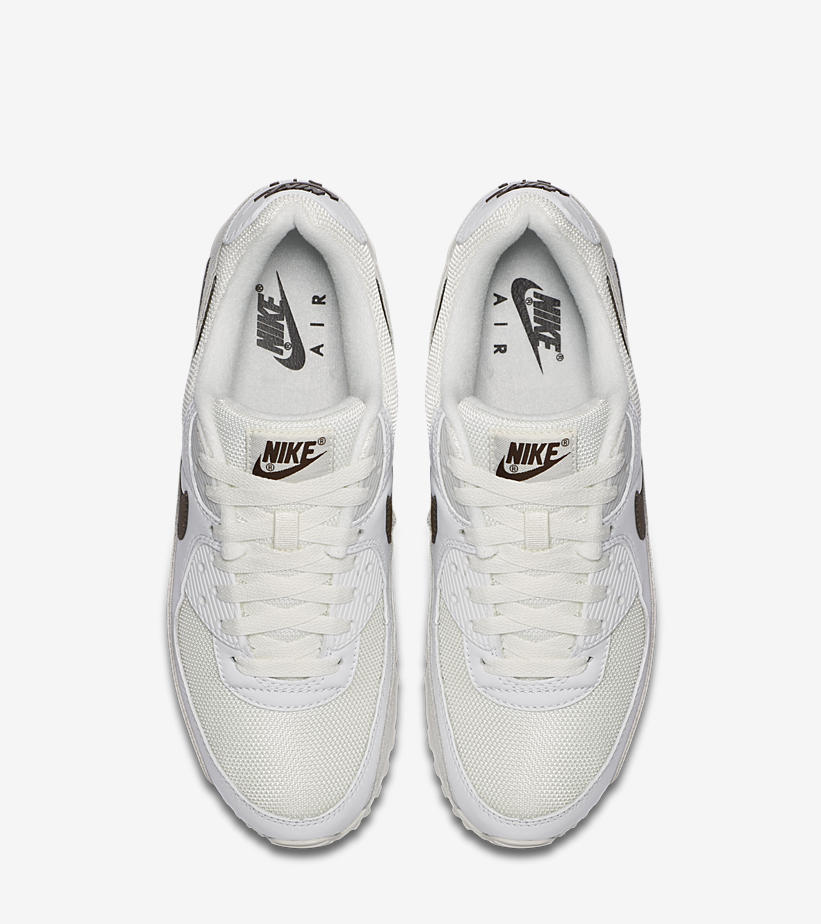 ナイキ エア マックス 90 “ホワイト/バロックブラウン” (NIKE AIR MAX 90 “White/Baroque Brown”) [CW7483-100]