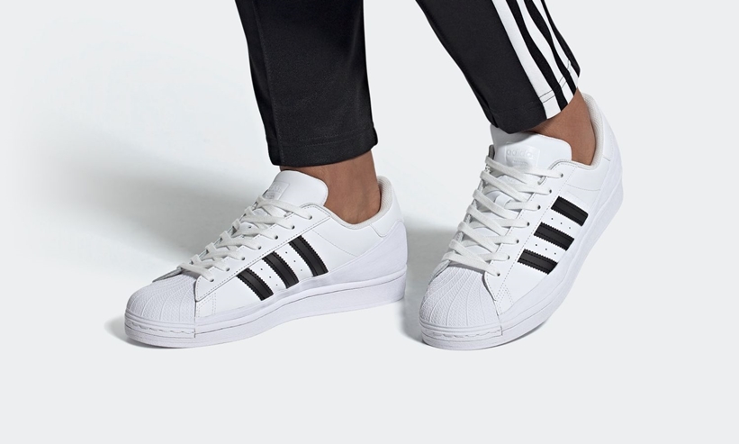 3/13発売！ラバーマッドガードを高くしたadidas Originals SUPERSTAR MG “White/Core Black” (アディダス オリジナルス スーパースター MG “ホワイト/コアブラック”) [FV3029]