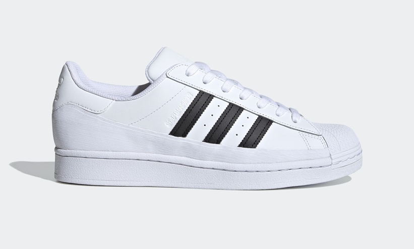 3/13発売！ラバーマッドガードを高くしたadidas Originals SUPERSTAR MG “White/Core Black” (アディダス オリジナルス スーパースター MG “ホワイト/コアブラック”) [FV3029]