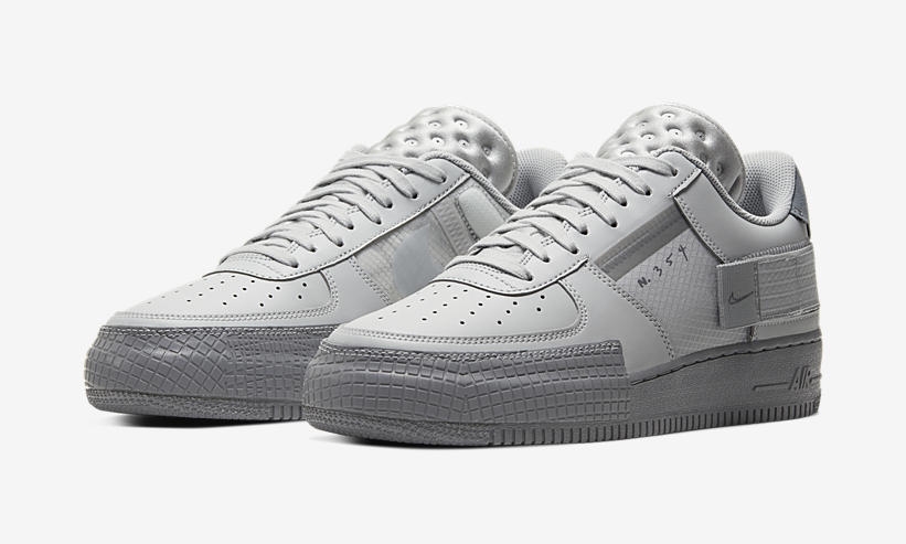 air force 1 type 2 grey fog cool grey