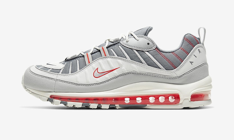 ナイキ エア マックス 98 “グレー/ホワイト/オレンジ” (NIKE AIR MAX 98 “Grey/White/Orange”) [CJ0592-001]