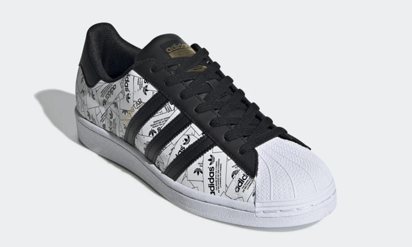 4/2発売！リフレクト全面ロゴのadidas Originals SUPERSTAR “Brand with the 3-Stripes” (アディダス オリジナルス スーパースター) [FV2819]