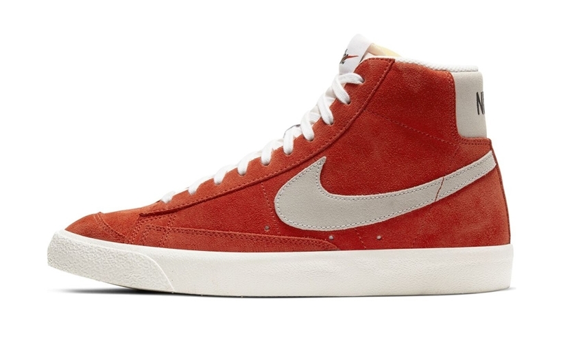 ナイキ ブレーザー ミッド 77 スエード “レッド/ホワイト/オレンジ” (NIKE BLAZER MID 77 SUEDE “Red/White/Orange”) [CZ1088-600]