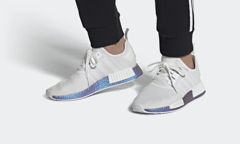 4/1発売！adidas Originals NMD_R1 “Silver Metallic/Cloud White” (アディダス オリジナルス エヌ エム ディー “シルバーメタリック/クラウドホワイト”) [FV5344]