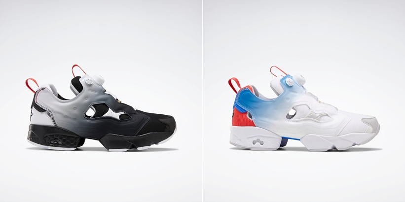 4/17発売！アッパーにグラデーションをあしらったリーボック インスタ ポンプ フューリー OG NM 2カラー (REEBOK INSTA PUMP FURY OG NM “Black/White”) [EH3254,3255]