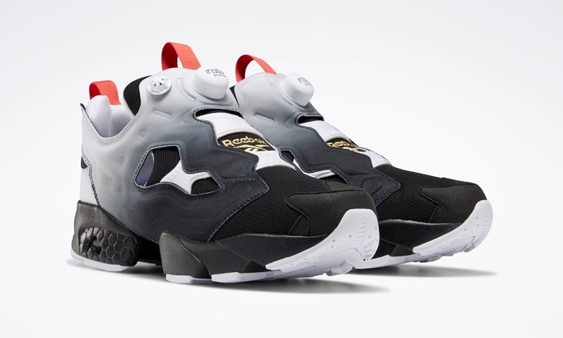 4/17発売！アッパーにグラデーションをあしらったリーボック インスタ ポンプ フューリー OG NM 2カラー (REEBOK INSTA PUMP FURY OG NM “Black/White”) [EH3254,3255]