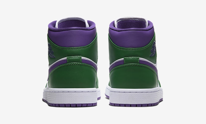 ナイキ エア ジョーダン 1 ミッド “ハルク” “アロエヴェルデ/コートパープル” (NIKE AIR JORDAN 1 MID “Hulk” “Aloe Verde/Court Purple”) [554724-300]