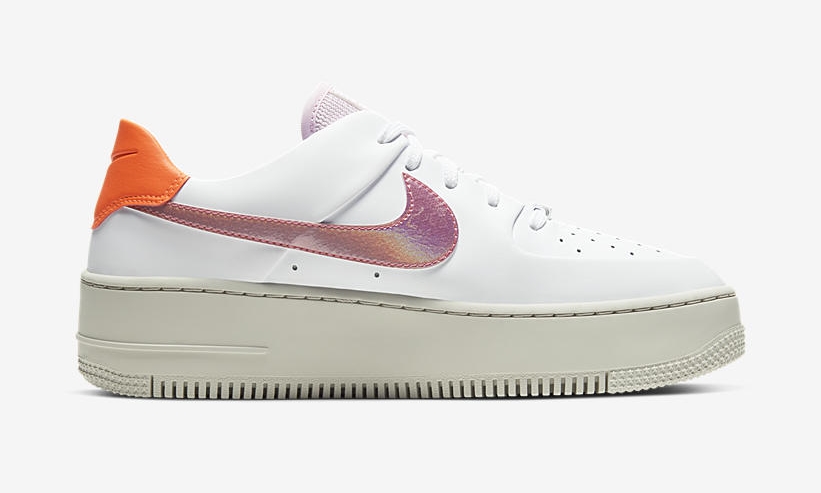 ナイキ ウィメンズ エア フォース 1 セージロー “ホワイト/デジタルピンク” (NIKE WMNS AIR FORCE 1 SAGE LOW “White/Digital Pink”) [CV3036-100]