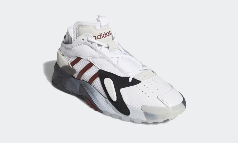 4/1発売！アディダス オリジナルス ストリートボール “コアブラック/カレッジバーガンディ” (adidas Originals STREETBALL “Core Black/College Burgundy”) [EF6990]