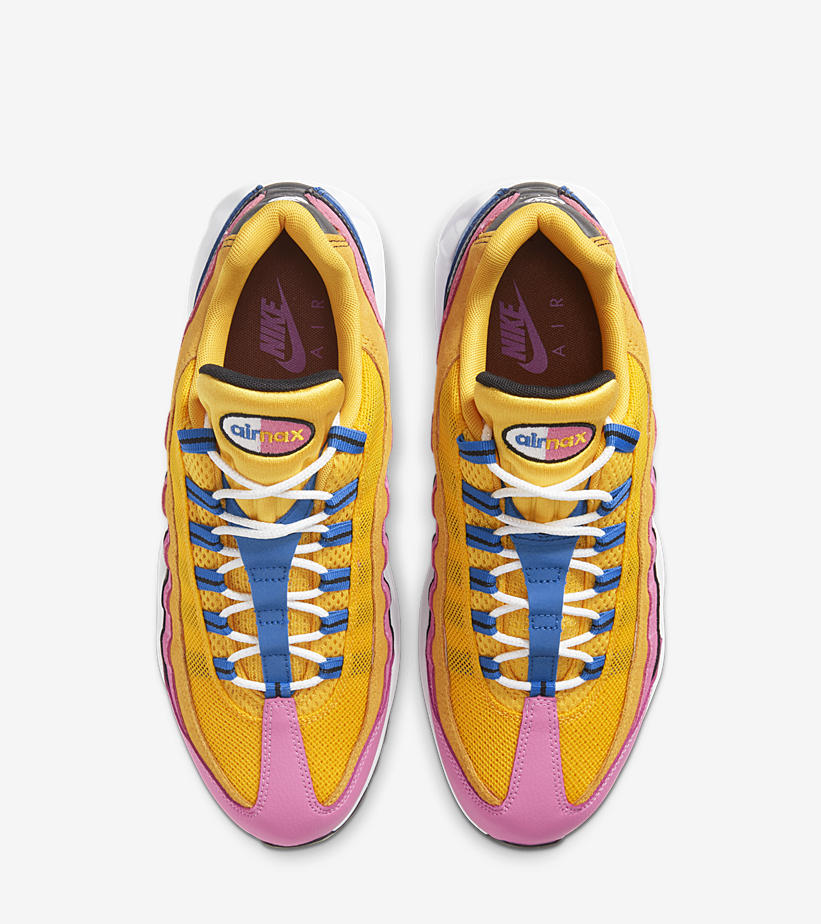 ナイキ エア マックス 95 “イエロー/ピンク/ブルー” (NIKE AIR MAX 95 “Yellow/Pink/Blue”) [CZ9170-700]