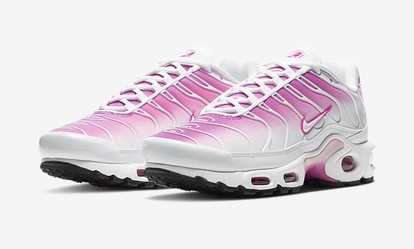 nike air max white pink