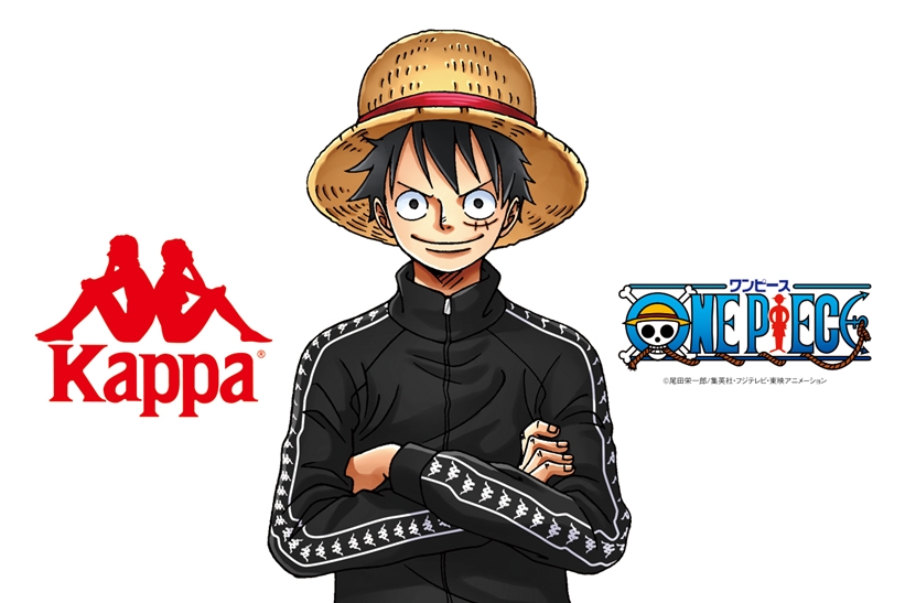 「Kappa」と人気アニメの金字塔「ONE PIECE ワンピース」のコラボレーションによるカプセルコレクションが3/19から発売 (カッパ)