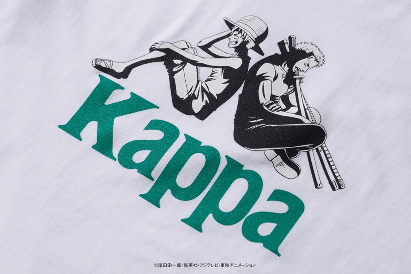 「Kappa」と人気アニメの金字塔「ONE PIECE ワンピース」のコラボレーションによるカプセルコレクションが3/19から発売 (カッパ)