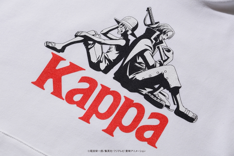 「Kappa」と人気アニメの金字塔「ONE PIECE ワンピース」のコラボレーションによるカプセルコレクションが3/19から発売 (カッパ)