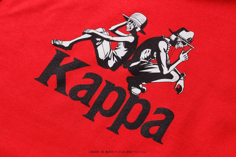 「Kappa」と人気アニメの金字塔「ONE PIECE ワンピース」のコラボレーションによるカプセルコレクションが3/19から発売 (カッパ)