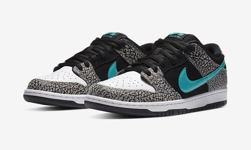 11/11 発売！ナイキ SB ダンク ロー プロ プレミアム “エレファント” (NIKE SB DUNK LOW PRO PREMIUM “Elephant” “Medium Grey/Black/White/Clear Jade”) [BQ6817-009]