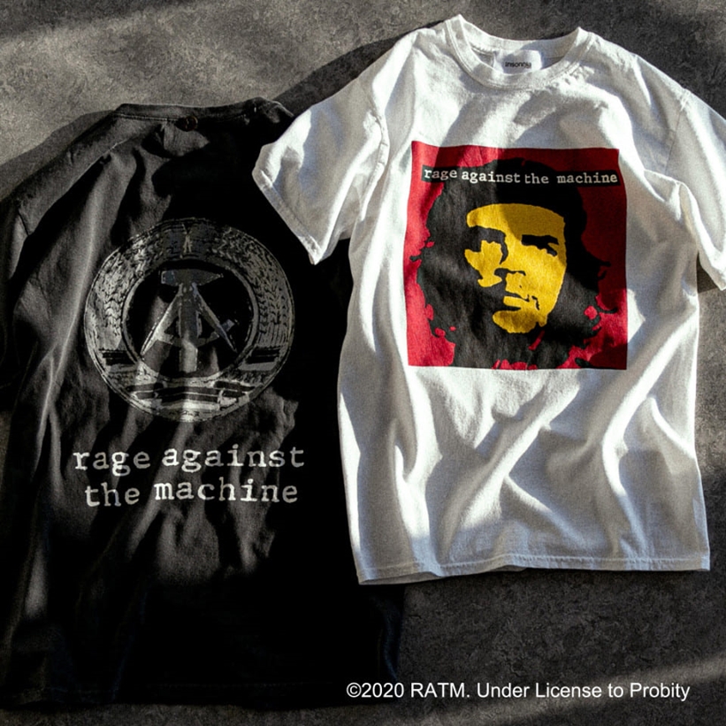 再結成バンド「Rage Against the Machine」のTEEが復刻販売！BEAMSにて3/24から先行発売 (レイジ アゲインスト ザ マシーン ビームス)