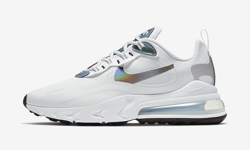 ナイキ エア マックス 270 リアクト “ホワイト/イリディセント” (NIKE AIR MAX 270 REACT “White/IRIDESCENT”) [CZ7376-100]