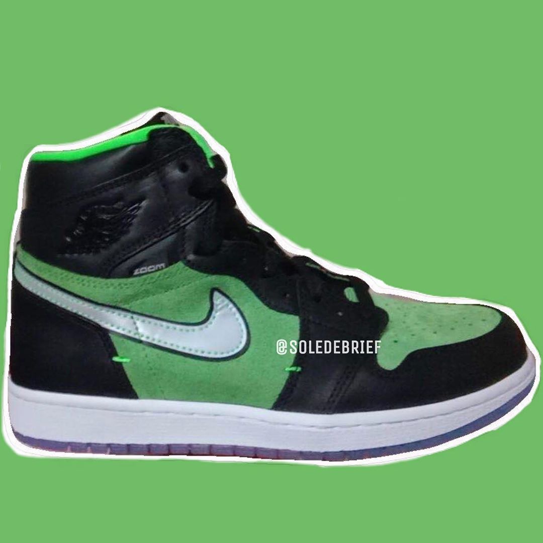 8/14 発売予定！ナイキ エア ジョーダン 1 ハイ ズーム R2T “ブラック/グリーン” (NIKE AIR JORDAN 1 HIGH ZOOM R2T “Black/Green”) [CK6637-002]