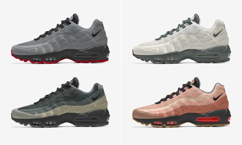 【NIKE BY YOU】新たなカラーが選択可能！ナイキ エア マックス 95 (NIKE AIR MAX 95) [314350-997]