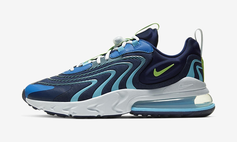 ナイキ エア マックス 270 リアクト ENG “ブラッケンドブルー” (NIKE AIR MAX 270 REACT ENG “Blackened Blue”) [CJ0579-400]