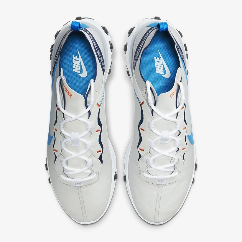 ナイキ リアクト エレメント 55 “ライトシルバーグレー/クリアブルー” (NIKE REACT ELEMENT 55 “Llight Silver Gray/Clear Blue”) [CZ3595-041]