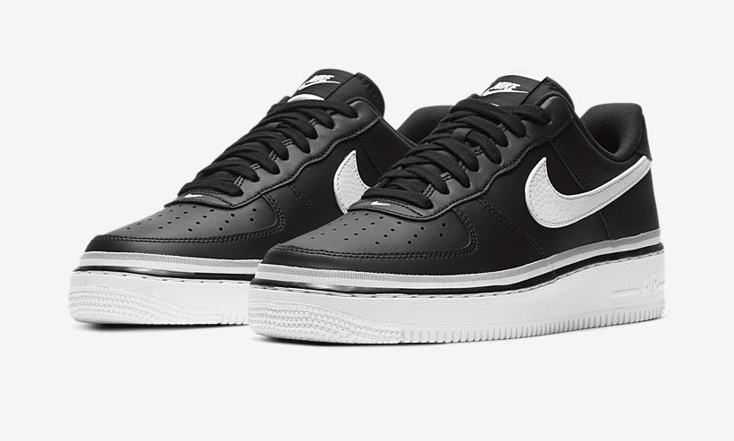 ナイキ エア フォース 1 07 ロー “ブラック/ホワイト” (NIKE AIR FORCE 1 07 LOW “Black/White”) [CJ1377-001,100]