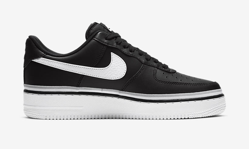 ナイキ エア フォース 1 07 ロー “ブラック/ホワイト” (NIKE AIR FORCE 1 07 LOW “Black/White”) [CJ1377-001,100]