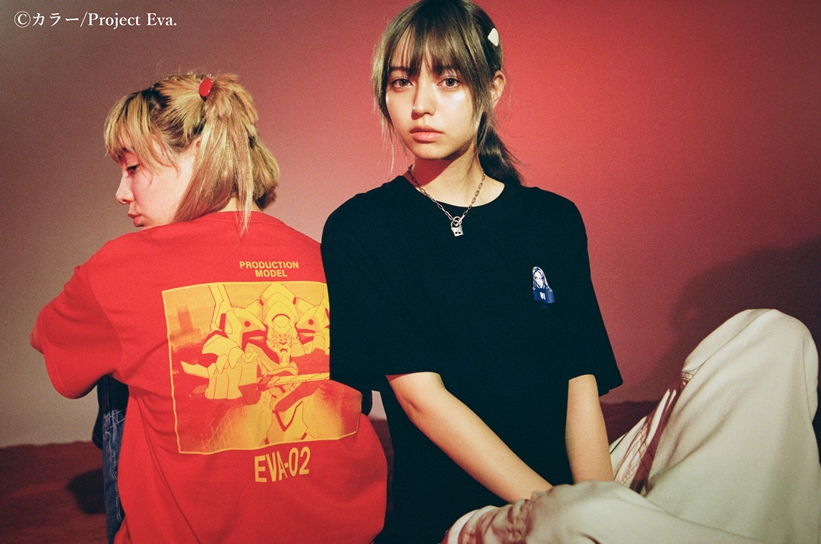 エヴァンゲリオン × X-girl コラボレーションコレクションが3/27、4月中旬に発売 (エックスガール)