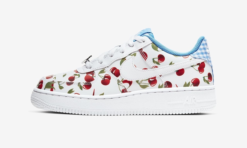 ナイキ GS エア フォース 1 07 ロー “チェリー” (NIKE GS AIR FORCE 1 07 LOW “Cherry”) [CJ4094-100]