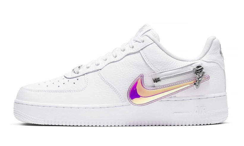 4/24発売！ナイキ エア フォース 1 ロー “ジップスウッシュ” (NIKE AIR FORCE 1 LOW “Zip Swoosh”) [CW6558-001,100]