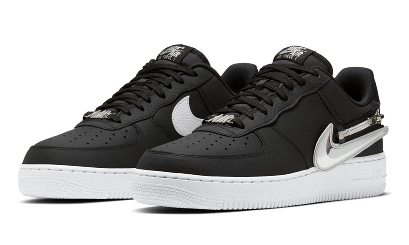 4/24発売！ナイキ エア フォース 1 ロー “ジップスウッシュ” (NIKE AIR FORCE 1 LOW “Zip Swoosh”) [CW6558-001,100]