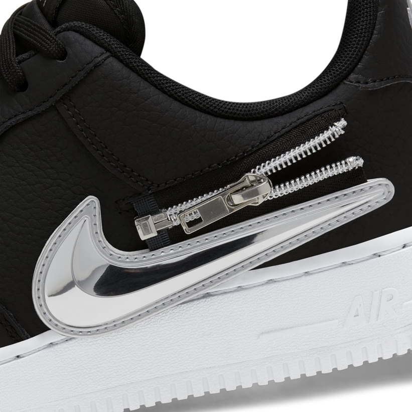 4/24発売！ナイキ エア フォース 1 ロー “ジップスウッシュ” (NIKE AIR FORCE 1 LOW “Zip Swoosh”) [CW6558-001,100]