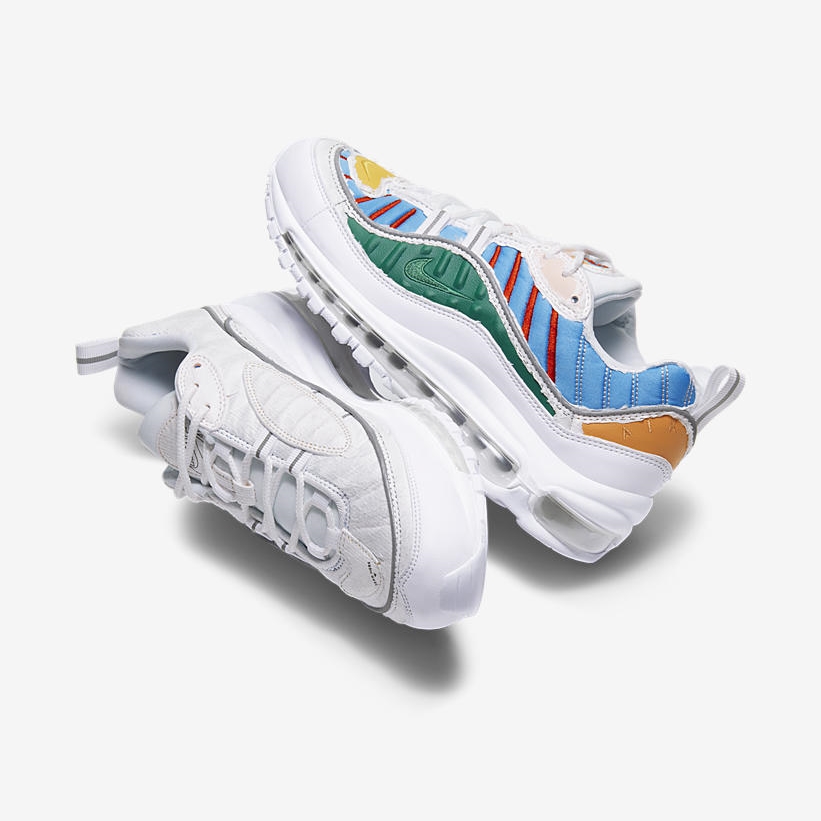 ナイキ エア マックス 98 LX “ホワイト/マルチ” (NIKE AIR MAX 98 LX “White/Multi”) [CJ0634-100]