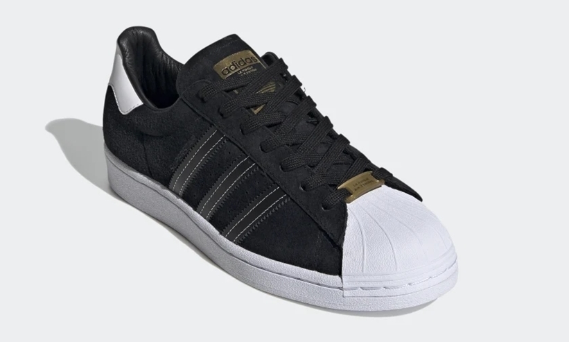 4/2発売！ブラック/ゴールドカラーのadidas Originals SUPERSTAR “Core Black/Metallic Gold” (アディダス オリジナルス スーパースター “コアブラック/メタリックゴールド”) [EH1543]