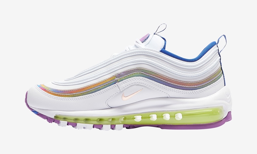 ナイキ ウィメンズ エア マックス 97 SE “ホワイト/イリディセント/ウォッシュドコーラル” (NIKE WMNS AIR MAX 97 SE “White/Iridescent/Washed Coral”) [CW2456-100]