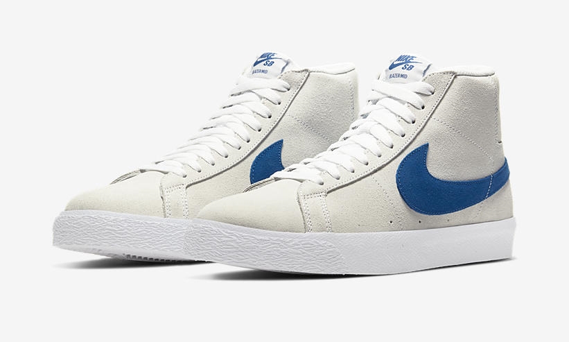 ナイキ ズーム ブレーザー ミッド “ホワイト/レーザーブルー” (NIKE ZOOM BLAZER MID "White/Laser Blue") [864349-104]