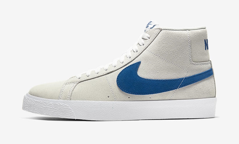 ナイキ ズーム ブレーザー ミッド “ホワイト/レーザーブルー” (NIKE ZOOM BLAZER MID “White/Laser Blue”) [864349-104]