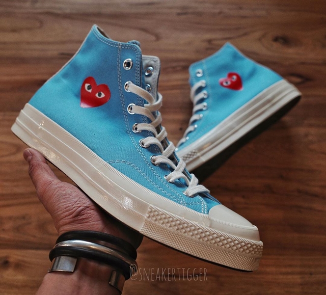 【ニューカラー】CONVERSE CHUCK 70 ALL STAR × PLAY COMME des GARÇONSが3月下旬発売 (コンバース チャック 70 オールスター プレイ コム デ ギャルソン)