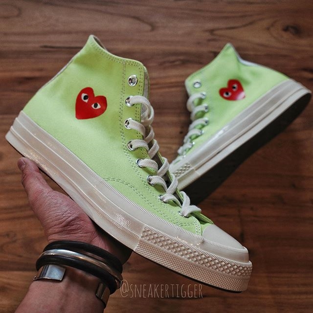 【ニューカラー】CONVERSE CHUCK 70 ALL STAR × PLAY COMME des GARÇONSが3月下旬発売 (コンバース チャック 70 オールスター プレイ コム デ ギャルソン)