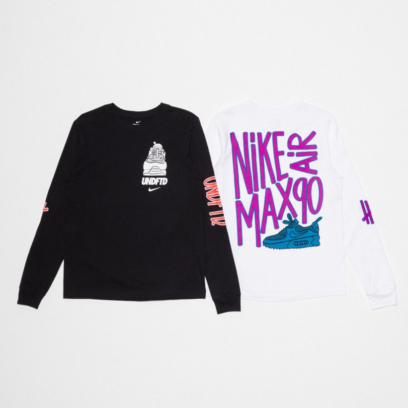 NIKE × UNDEFEATED “AIR MAX 90 TEE/HOODIE”が3/26発売 (ナイキ アンディフィーテッド “エア マックス 90”)