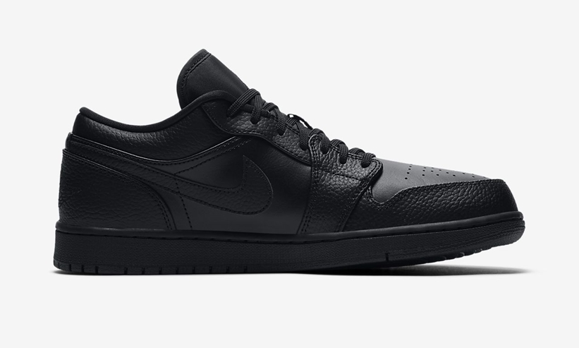 ナイキ エア ジョーダン 1 ロー “トリプルブラック” (NIKE AIR JORDAN 1 LOW “Triple Black”) [553558-091]