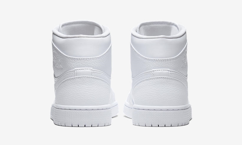 4/1発売！ナイキ エア ジョーダン 1 ミッド “トリプルホワイト” (NIKE AIR JORDAN 1 MID “Triple White”) [554724-130]