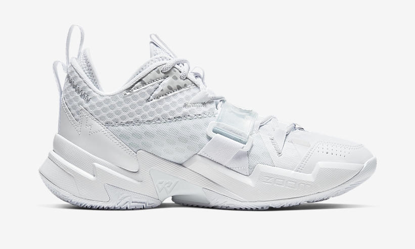 4/1発売！ナイキ ジョーダン ワイ ノット ゼロ スリー “ホワイト/メタリックシルバー” (NIKE JORDAN WHY NOT ZER0.3 “White/Metallic Silver”) [CD3002-103]