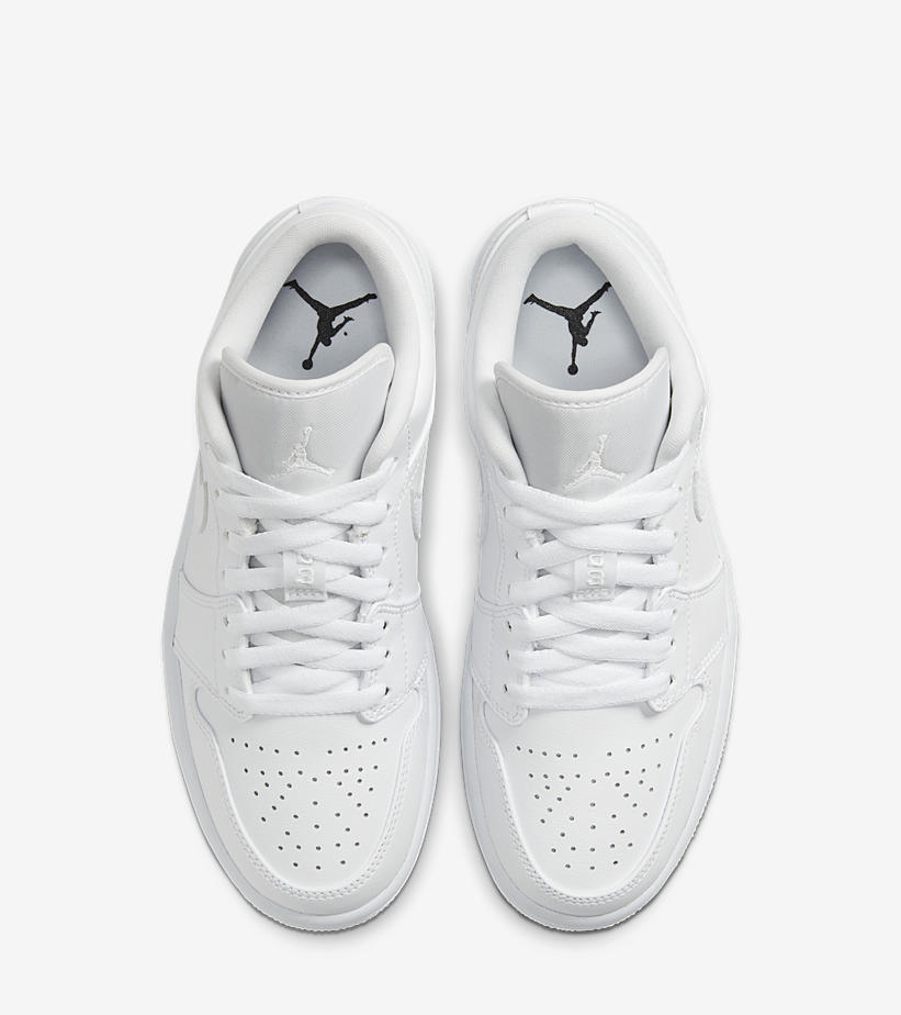 4/1発売！ナイキ ウィメンズ エア ジョーダン 1 ロー “トリプルホワイト” (NIKE WMNS AIR JORDAN 1 LOW “Triple White”) [AO9944-111]