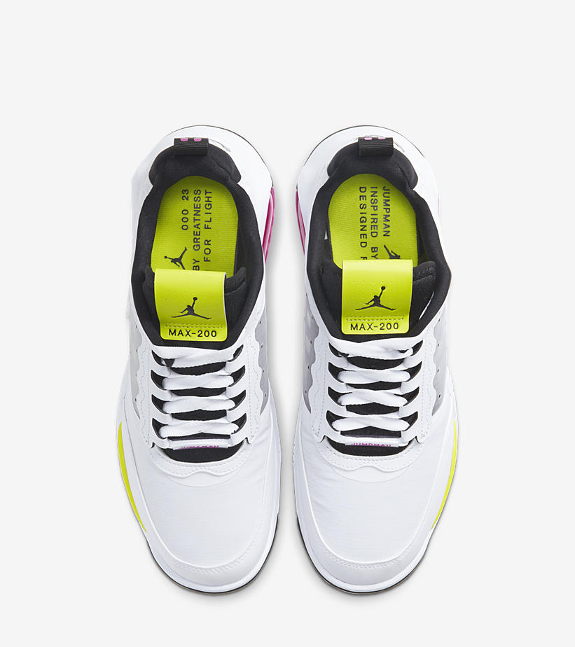 ナイキ ジョーダン マックス 200 “ホワイト/ブライトイエロー” (NIKE JORDAN MAX 200 “White/Bright Yellow”) [CD6105-102]