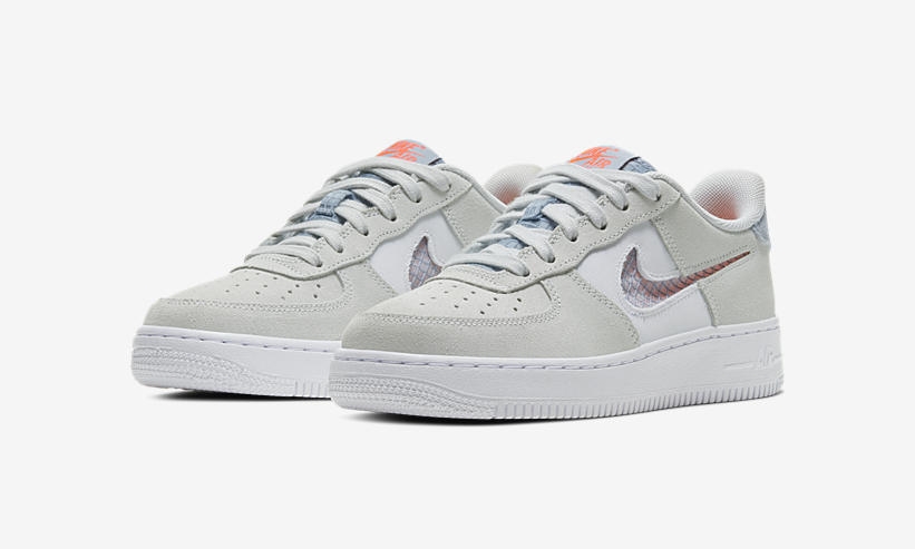 ナイキ GS エアフォース 1 07 ロー 4カラー (NIKE GS AIR FORCE 1 07 LOW) [CJ4093-001,002,100,300]